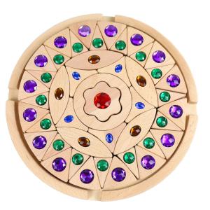 China Creative Rainbow Building Blocks Mandala Diamond Wisdom Assembly Game wholesale