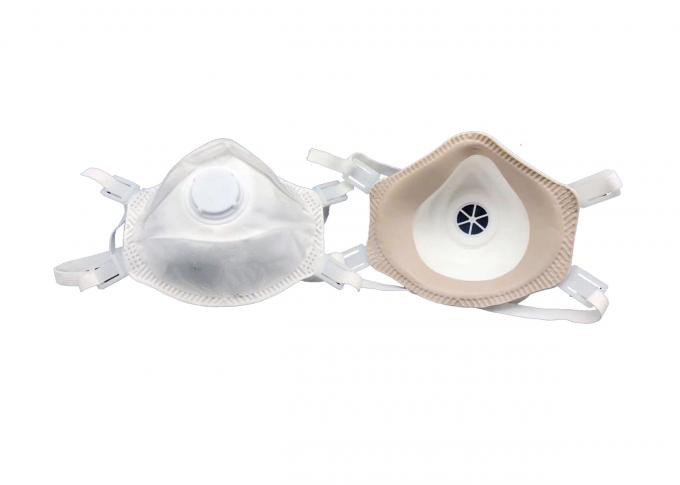 FFP3 Standard Valved Dust Mask Non Woven Fabric For Dust Protection