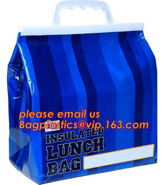 Commercial Quality Thick Insulation Food Delivery Bag,OEM Logo Thick Insulation Cooler Tote Food Delivery Bag bagease