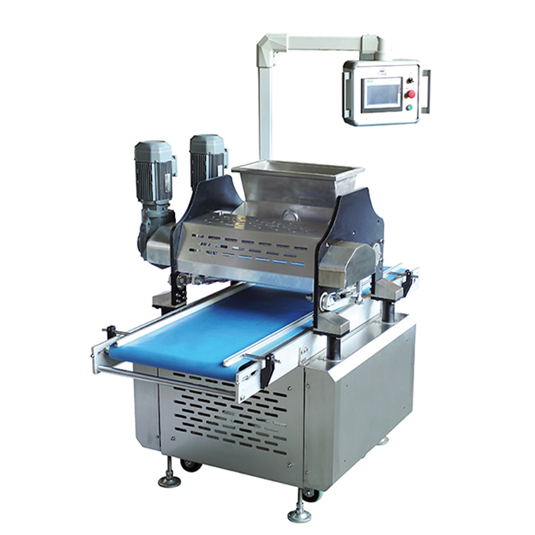 Wire Cut And Deposit PLC Control Cookies Making Machine 100-200kg/h Capacity