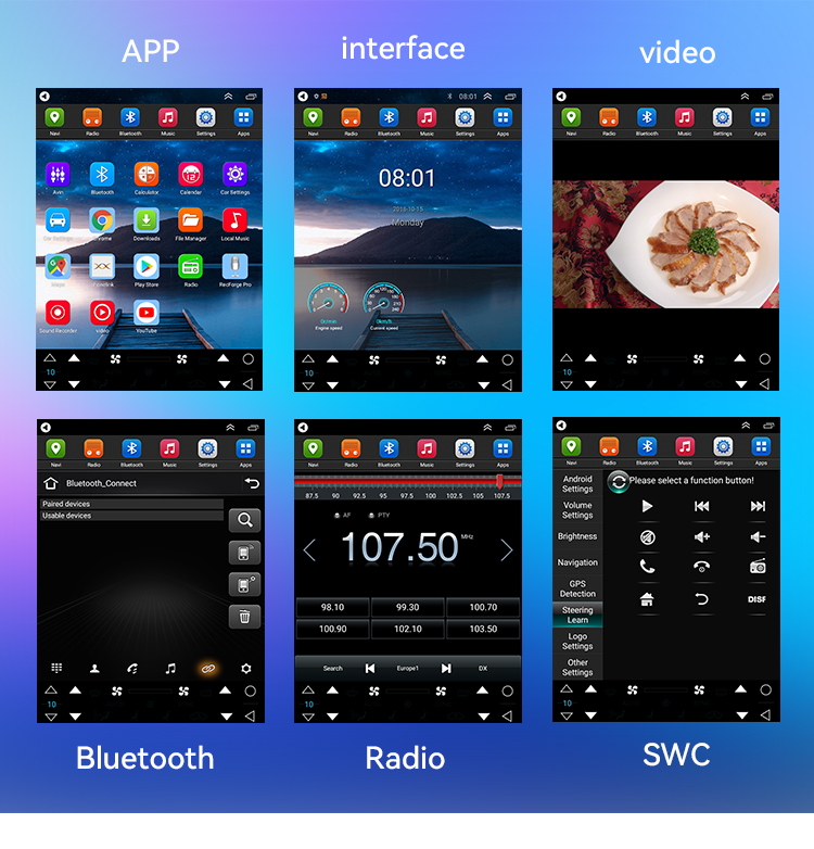 12.1 Inch Car Radio Android 10 Car Screen Auto Radio Car DVD Player GPS Navigation For Nissan Patrol 2010-2020
