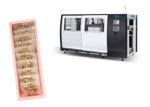 China 380 V / 50 Hz Food Box Packaging Machine , Food Box Making Machine wholesale