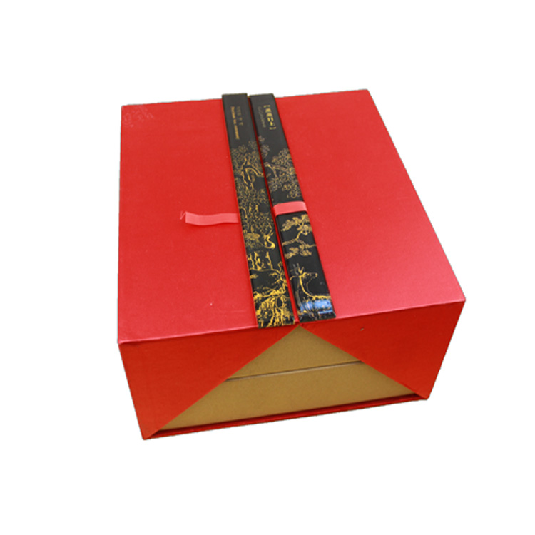 OEM Corrugated Paper Packaging Box FSC ISO9001 Foldable Gift Tea Box