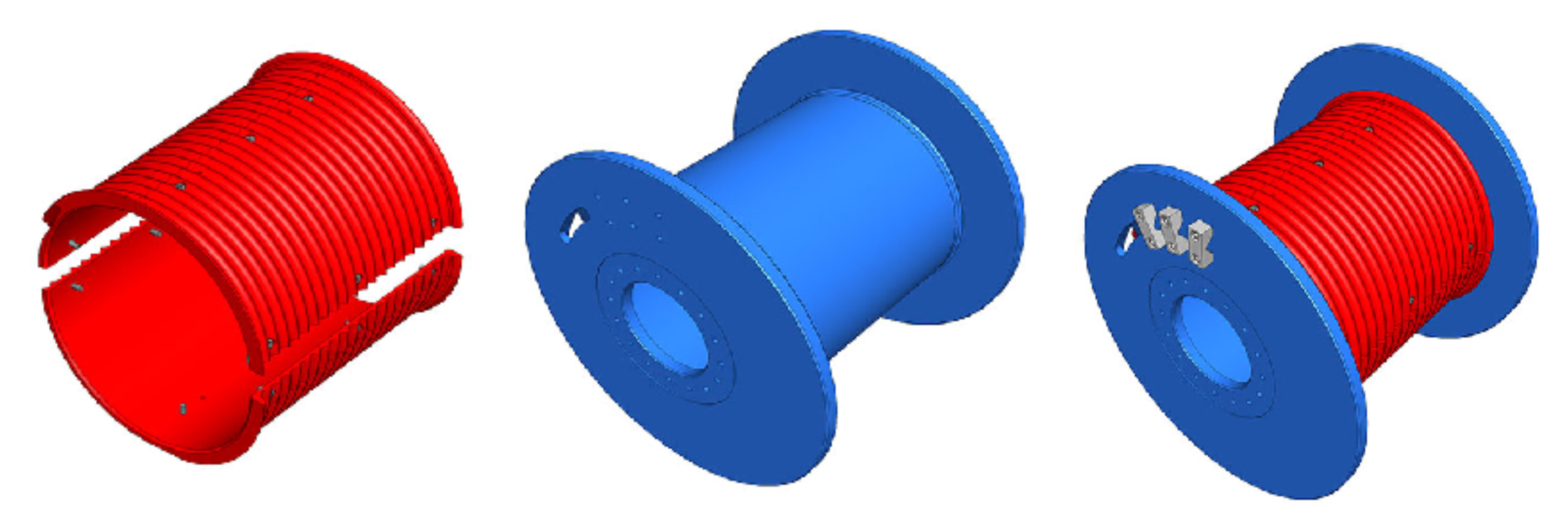 44mm Lebus Grooved Cable Winch Drum For Industrial Use