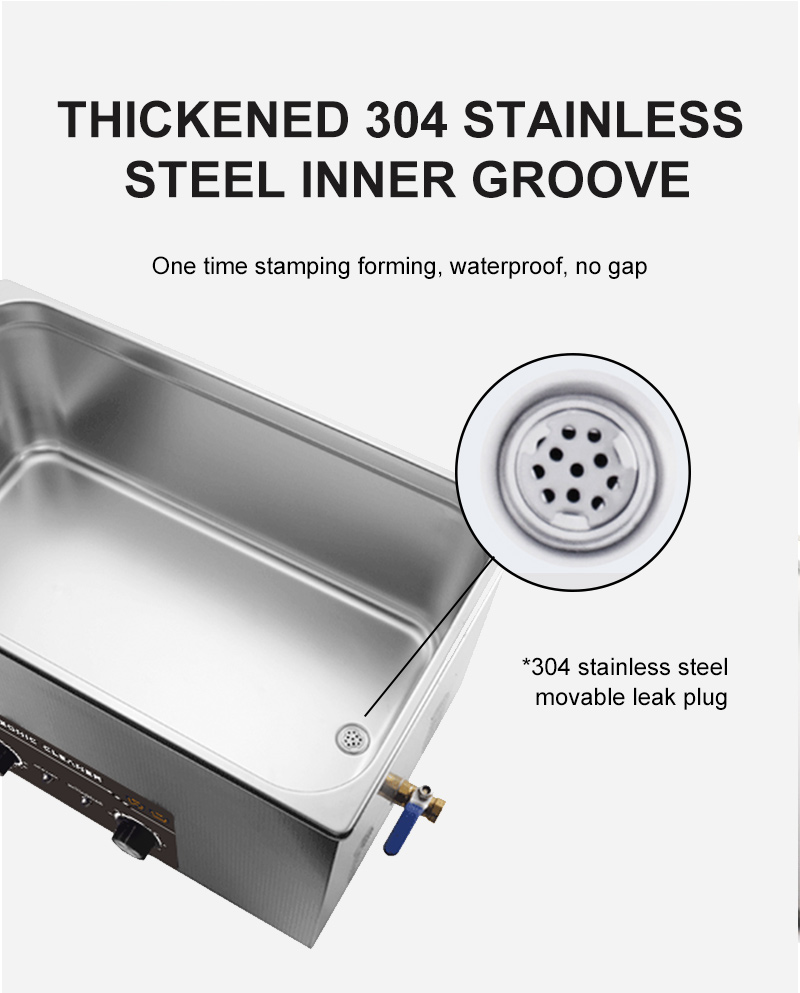 Industrial Mechanical Ultrasonic Cleaner 15L Ultrasonic Portable Washing Machine