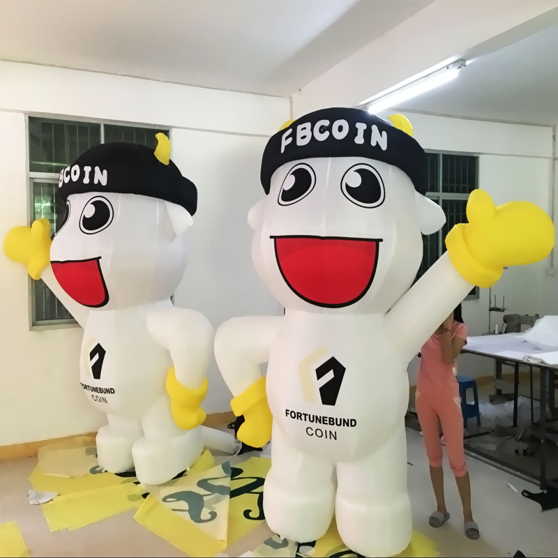 PVC custom inflatable models/giant inflatable cartoon for advertising