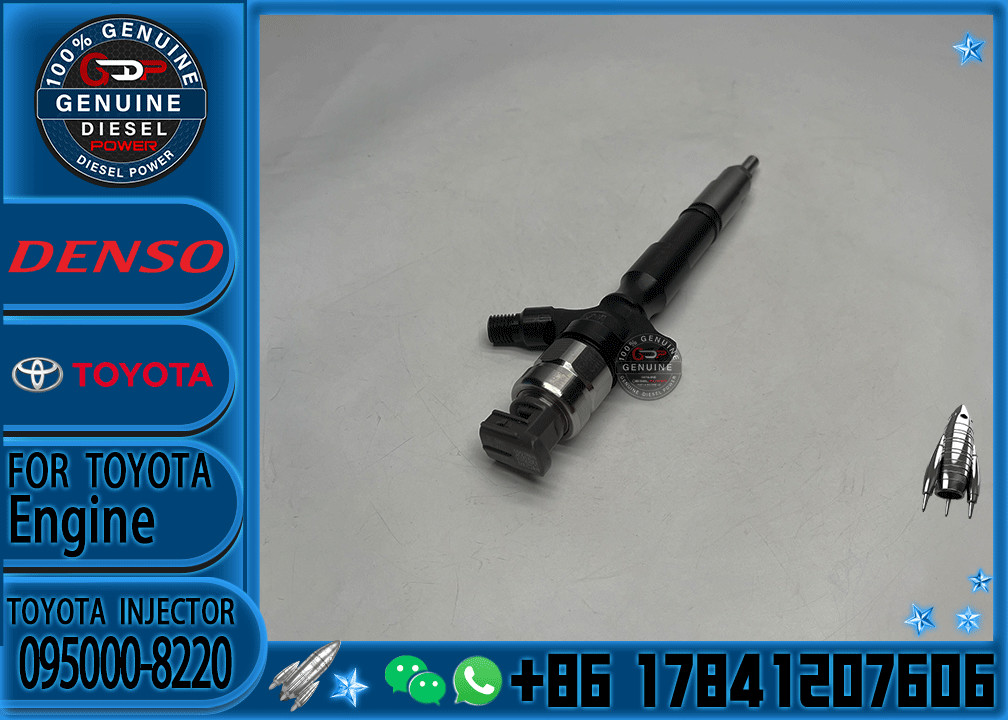 High Quality Diesel Fuel Injector 23670-0L050 23670-09330 Fuel Injector Assy 095000-8220