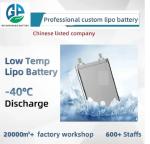 Rechargeable Lp35105160 Lithium Polymer Battery Pack 6500mah 3.7v