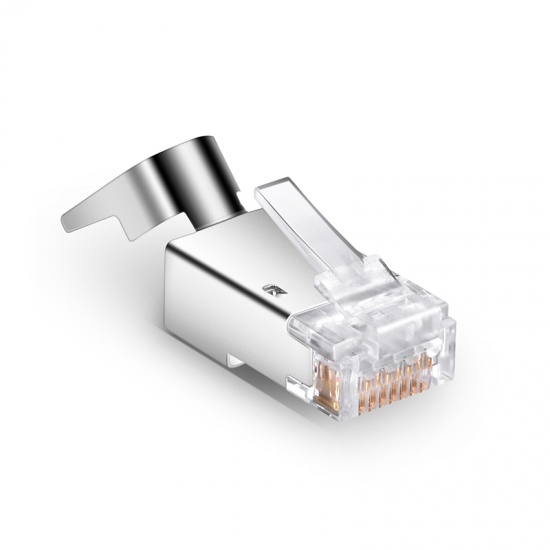 Exact Cables Network Cable 3 Prong Connector with Different Colors RJ45 Modular Jack