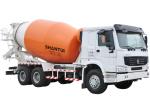 Sinotruk Howo Concrete Mixing Transport Truck , Cement Mixture Truck