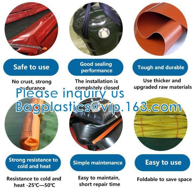 TPU Frame Bag, flexible Water Tank, Liquid Storage, Fuel Pillow, tank storage, Bladder Bag, Fuel Oil Transport