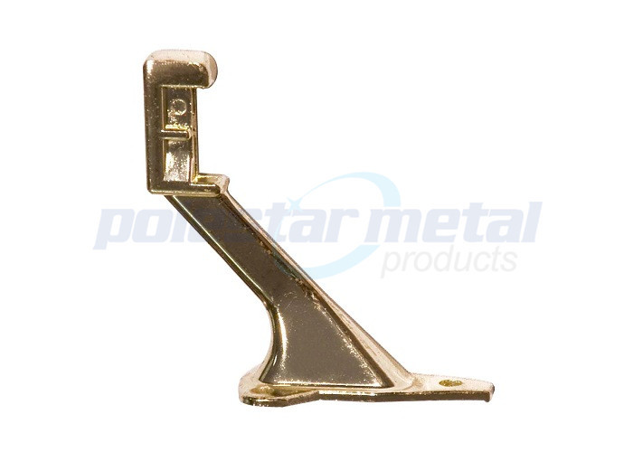 3 Inch Decorative Door Hardware Brushed Chrome Heavy Duty Handrail Brackets
