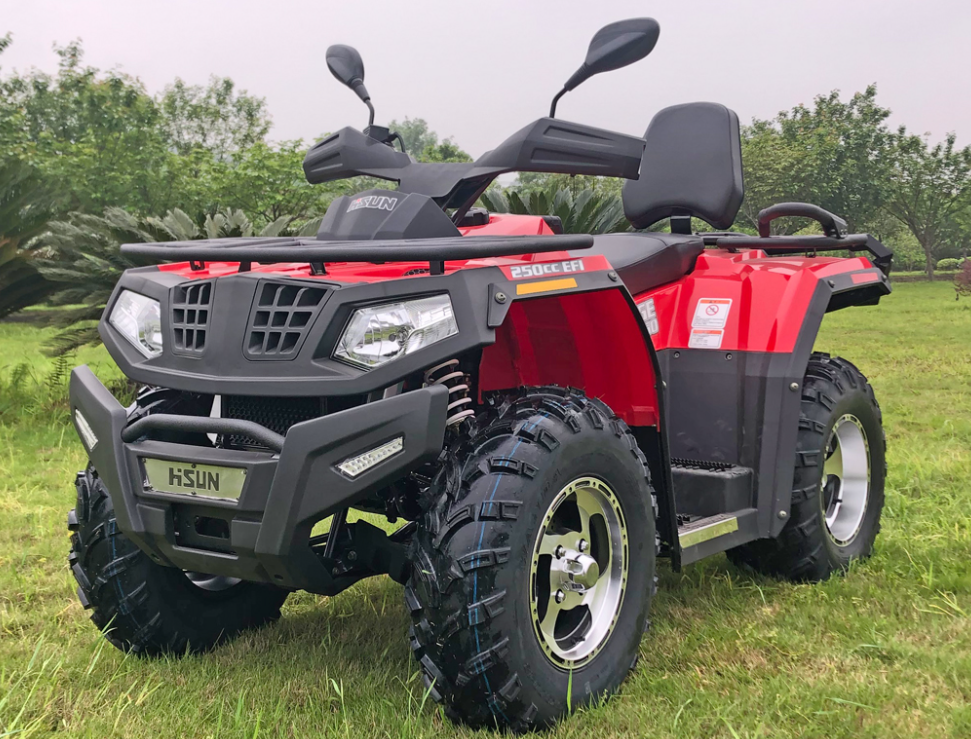 Quad Bike 4x4 Farm Hisun 4x4 Quad 2WD ATV 400cc Sport ATV for Adult Cylinder Number 2