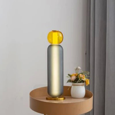 Scandinavian glass pendant lights Minimal colorful lampshade bedside lamp(WH-AP-582)