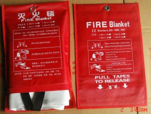 China 2m*2m Glassfiber Fire Blanket Fire fighting blanket wholesale