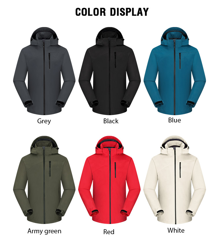 Wholesale jackets for men winter 2022 windproof jacket fashion casual puls size blank coat