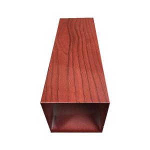 China Window And Door Wood Grain Aluminum Extrusion Durable Long Working Life wholesale
