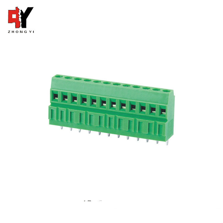 HQ128H-3.5/3.81 Pitch Screw Type Terminal Block 300V/10A Quick PCB Connector