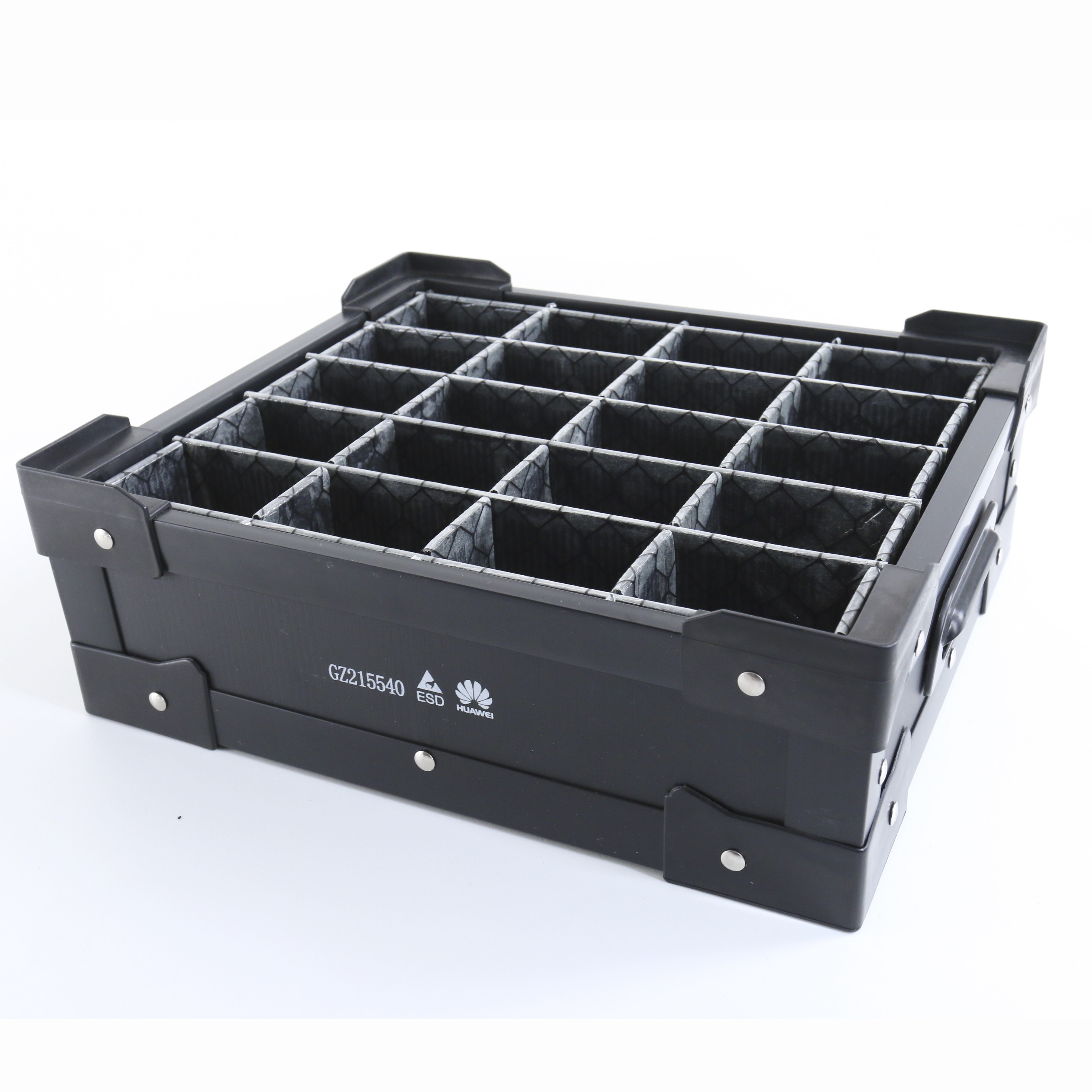 25kg/M3 Conductive Anti Static ESD Foam Inserts Packaging Metal Products Protective