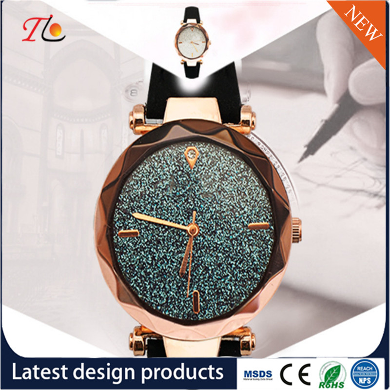 Wholesale Women's Watches PU Watch Band Alloy Case PU Watches Color Dial with Diamond Fashion Watch