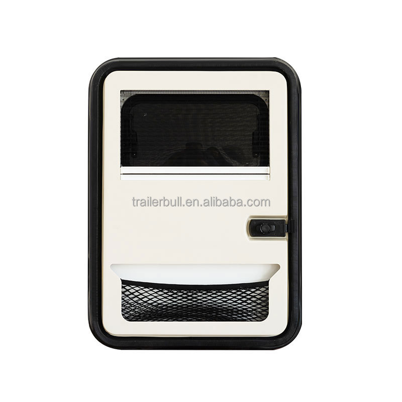 Aluminum Alloy TearDrop Door for Motorhome RV Trailer Campers and Customizable Design