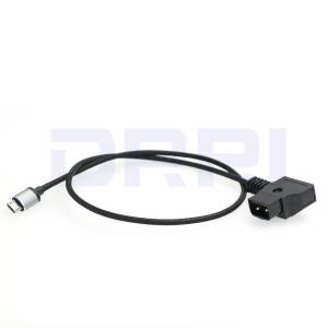 China Braid Shell Tilta Nucleus M Power Cable , P-Tap / D Tap To Micro USB Motor Power Cable on sale