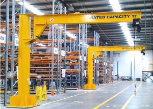 China 2 Ton Cantilever Jib Crane 360 Degrees Rotation Column Small Light Duty wholesale