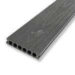 Darkgray 3D Antiskid Co Extrusion WPC Decking Boards Fire Resistant