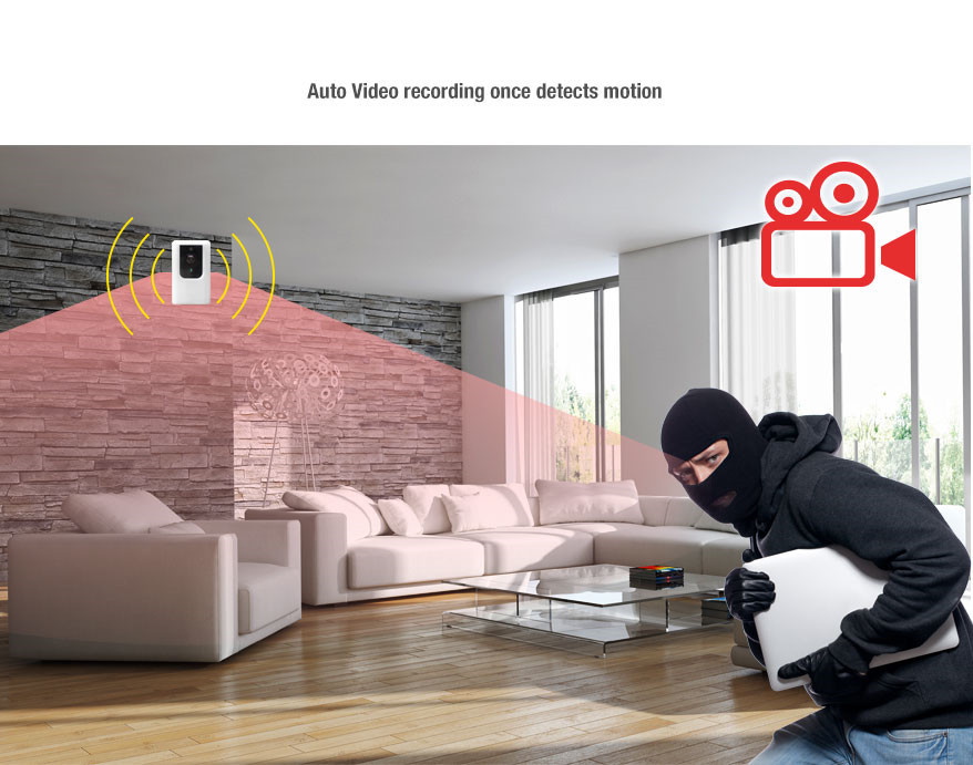 APP android baby camera full hd camera video recording p2p home security wifi ip camera CX102