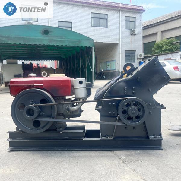 Diesel Hammer Crusher Mobile Small Hammer Crusher With Conveyor Belt