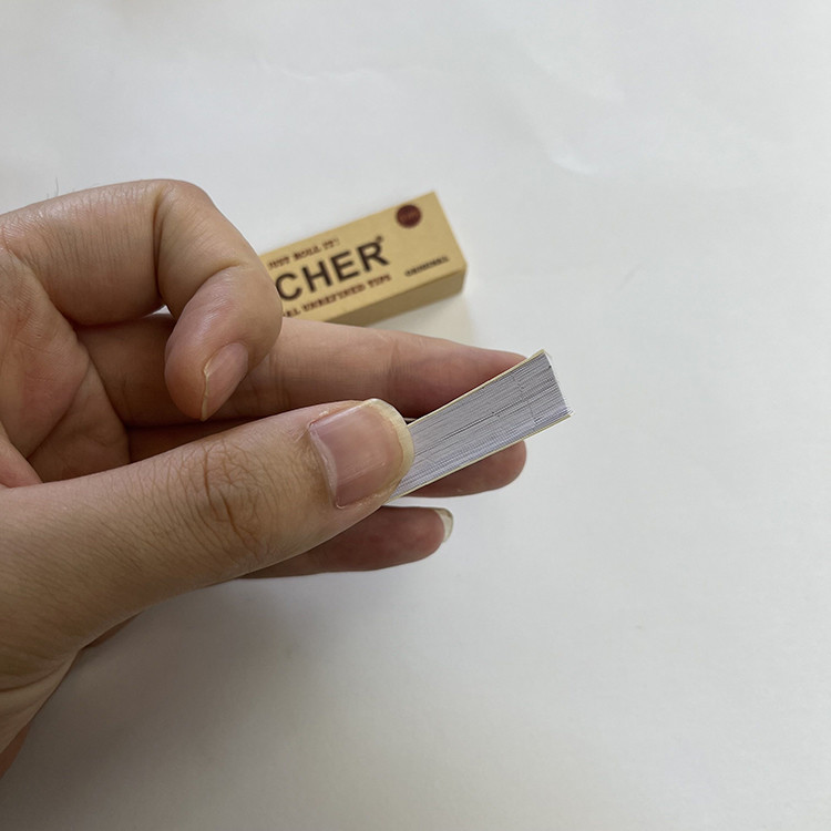 Custom Printing Colored Cigarette 24k Gold Pre Rolled Cones Papers Wrapping