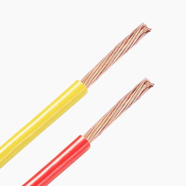 300/500V Single Core PVC Insulated BVV Stranded Copper Wires for Electrical Power Cable