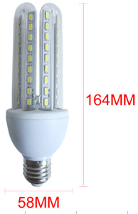 4u LED 18w Indoor U - type living room bedroom supermarket commercial household