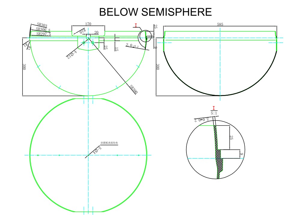 600mm Reflection Coefficient Aircraft Warning Sphere