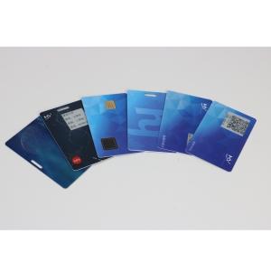 China Cold Pressing Portable RFID Contactless Blocking Card 1.54 inch E iNK screen wholesale