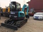 Kobelco SK55SR Used Mini Excavator WIth 0.3M3 Bucket