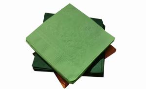 China Christmas Color Paper Napkin Soft Disposable For Four Seasons wholesale