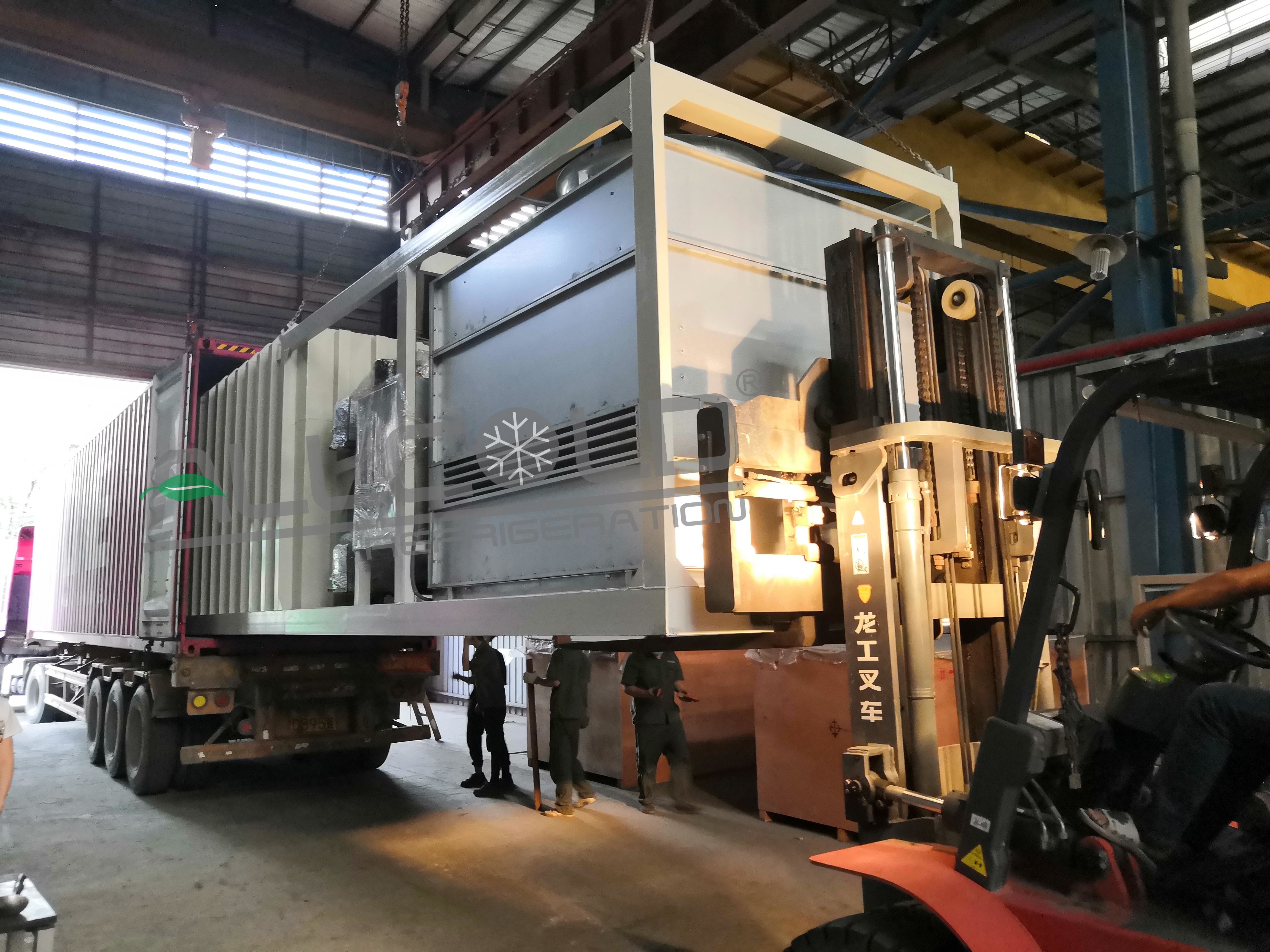 4pallets vacuum cooling machine for vegetables fruits fresh cut flowers and mushroom