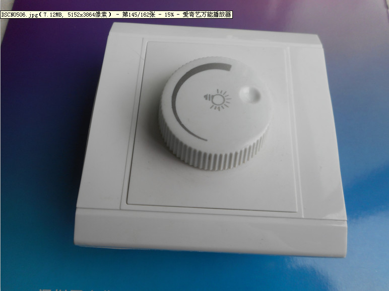 Intelligent Rotary LED Dimmer Switch Thyristor Remote Control Brightness