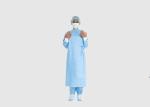 Knitted Cuffs Disposable Hospital Theatre Gowns Blood Proof Light Weight