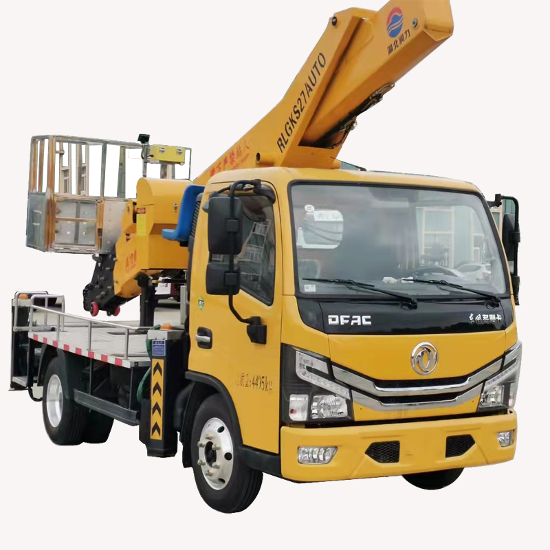 32m Dongfeng Dorica Telescopic Boom Truck Elevating Platform Truck Euro 6 Remote Control