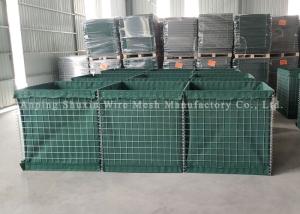 China Military Sand Filled Heavy Galvanized Defensive Barrier 50x50mm wholesale