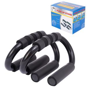 China 12cm 18cm S Shaped Push Up Bars Muscle Up Fitness Workout Tools wholesale