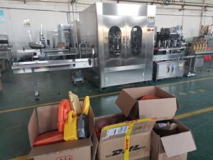 China 4000BPH Brake Oil Filling Bottle Cap Packing Machine wholesale
