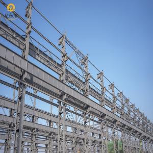 China Prefab Steel Hangar Buildings Galvanized Prefabricated Steel Construction Warehouse wholesale