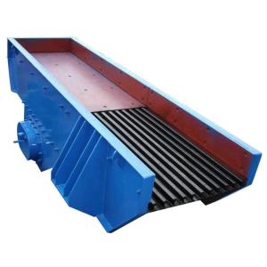 China Screening Feeder Wear Resistant Gravel Rock Aggregate Vibrating Feeders wholesale