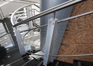 China Staircase Railing Infill Woven Stainless Steel Wire Netting 2.0mm 4.0mm 6.0mm wholesale