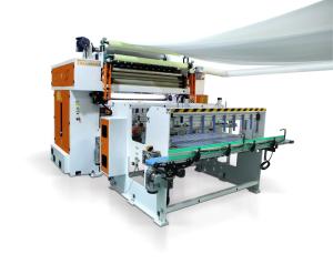 China V Fold Facial Tissue Folding Machine with Auto Transfer Unit on sale