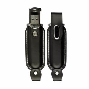 China Convenient Carrying Leather USB Flash Drive With Shock Resistance wholesale