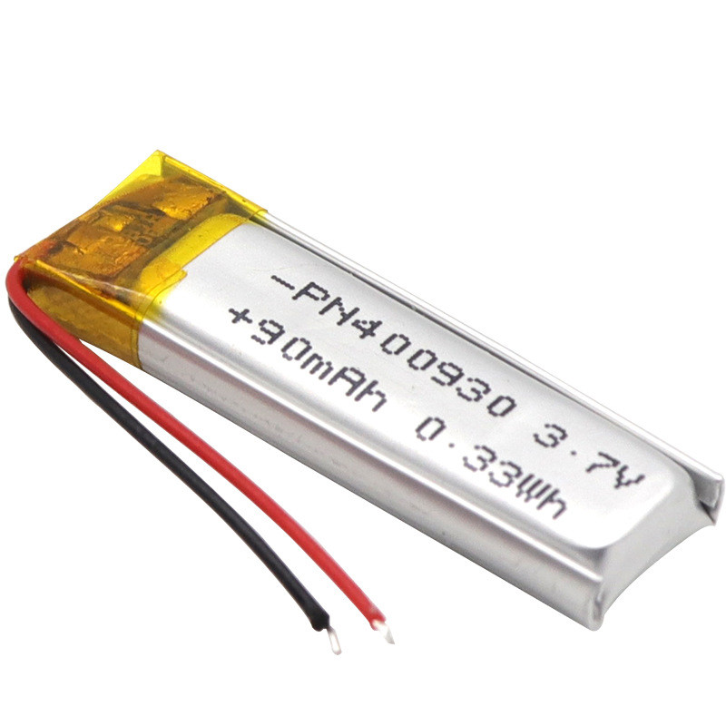 Polymer Battery PL400930 90mAh 3.7 V Lithium Ion Polymer Battery